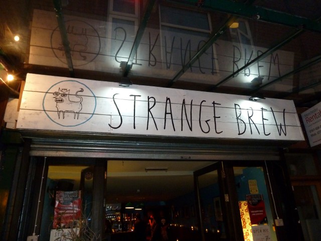 Strange Brew Sign (Small)