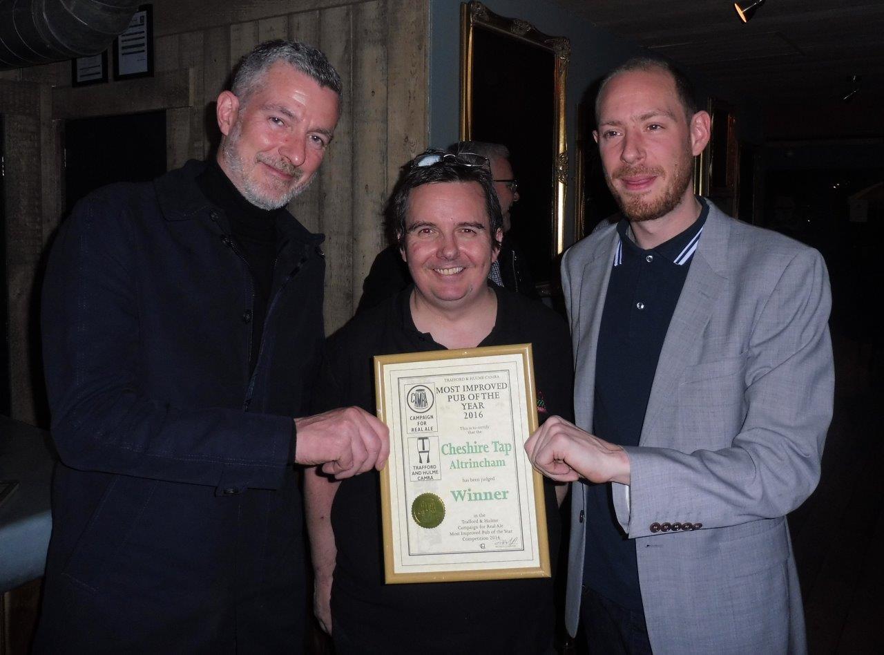 Most Improve Cheshire Tap3