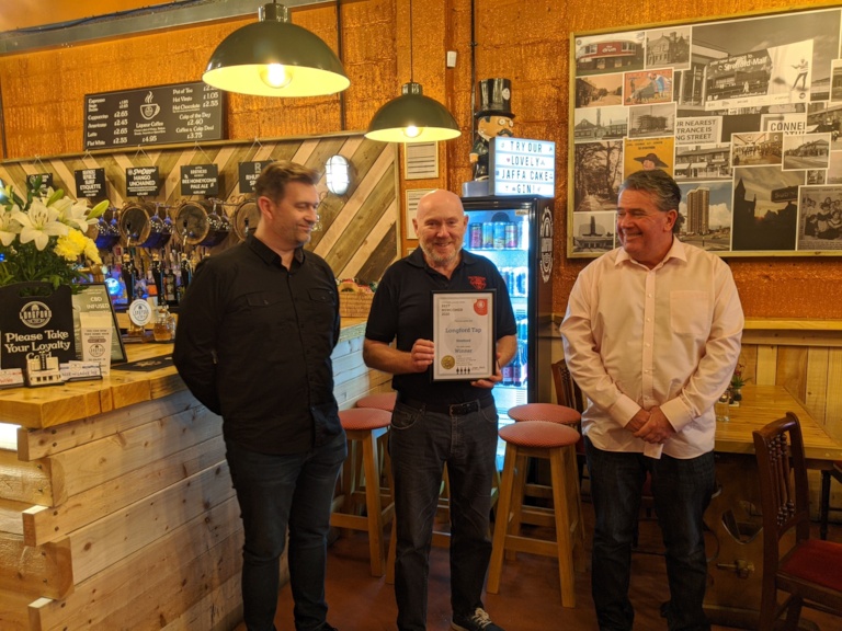 Longford Tap Best Newcomer