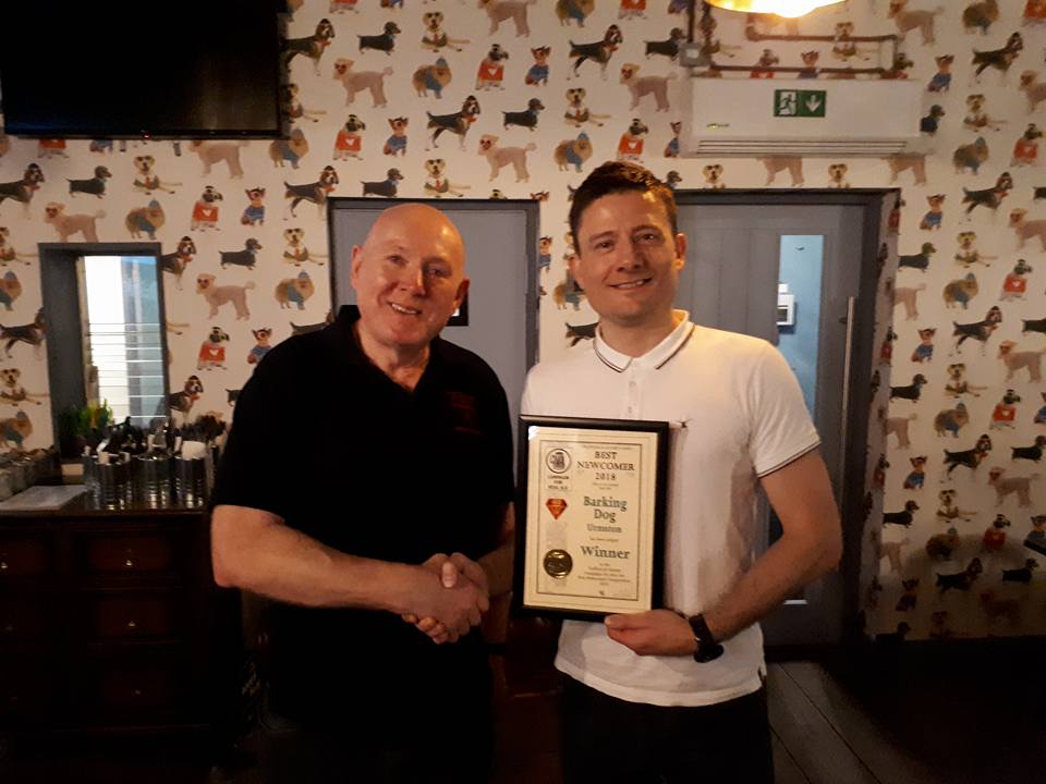 best newcomer 2018 barking dog